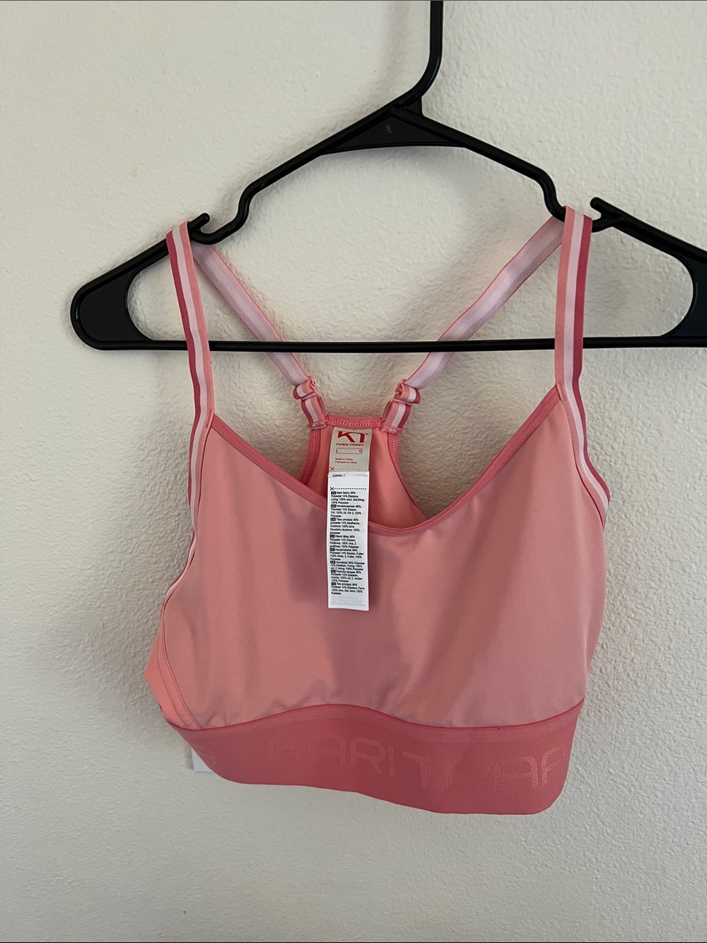 Kari Traa Pink Athletic Bralette Sports Bra - Picture 4 of 5